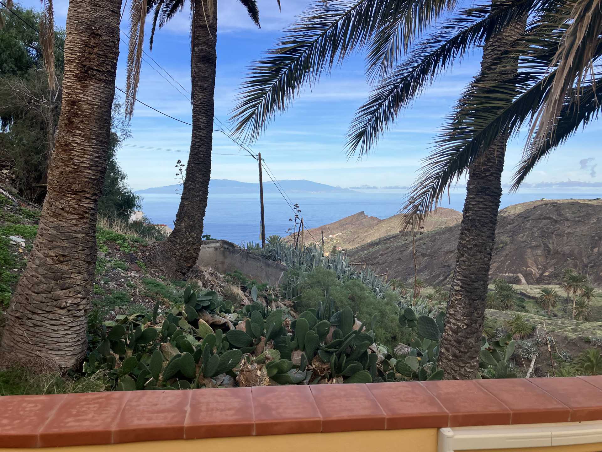 Blick auf das Meer & La Palma